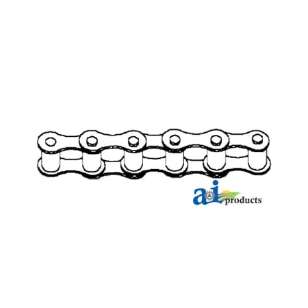 A & I Products Coupler Chain w/ Connector Link 1.9" x4.9" x4.7" A-107417AS